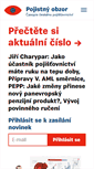 Mobile Screenshot of pojistnyobzor.cz